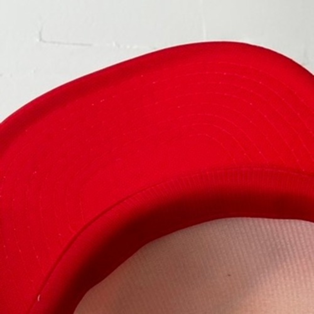Vintage 1991 Mt Diablo Council Camp Akela CA Boy Scouts Red Trucker Hat Snapback - Picture 9 of 9